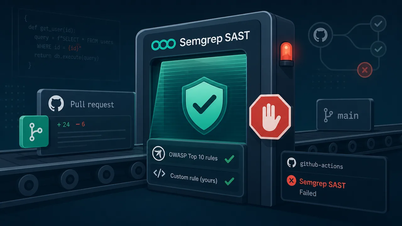 Catch Risky Code Before It Merges: Add Semgrep SAST to Your GitHub Actions Pipeline