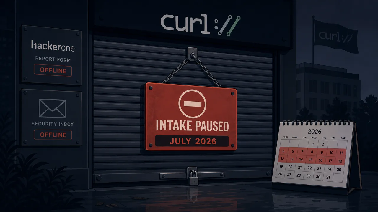 Curl Pauses Vulnerability Report Intake for July 2026