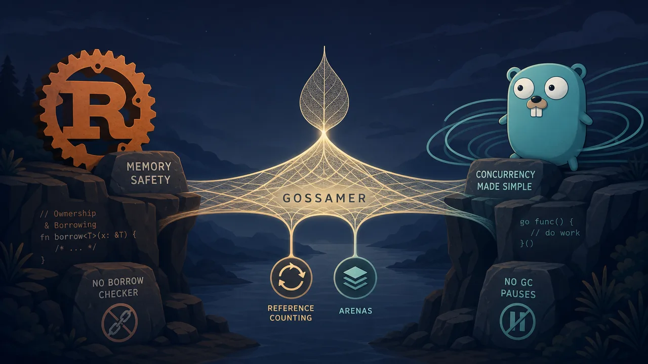 Gossamer: Merging Rust's Memory Model with Go's Goroutines