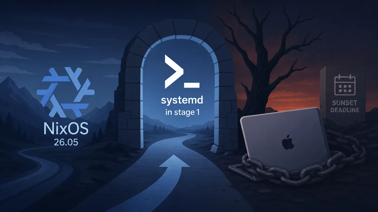 NixOS 26.05 Modernizes Boot and Sunsets Intel Macs