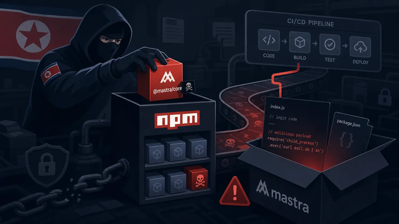 North Korean Hackers Poison Mastra AI in npm Attack