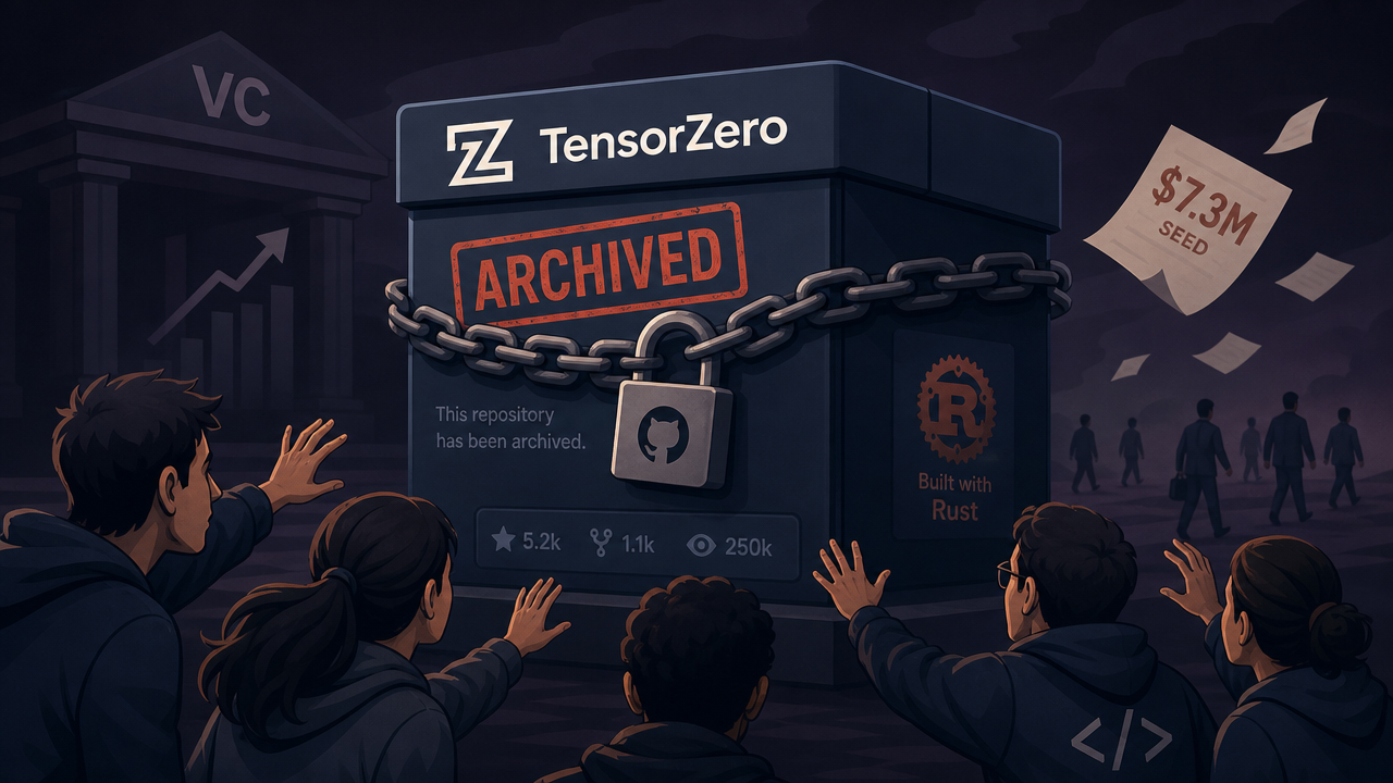TensorZero Archives Open Source Repo After $7.3M Seed