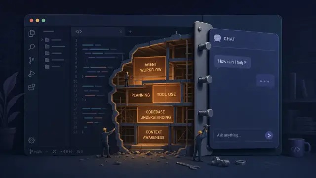 Agentic Coding Needs More Than a Bolted-On Chat Box