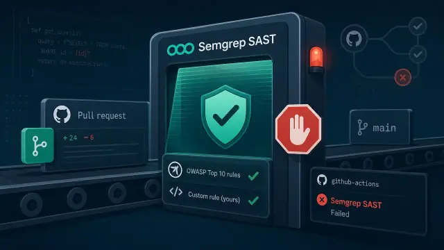 Catch Risky Code Before It Merges: Add Semgrep SAST to Your GitHub Actions Pipeline
