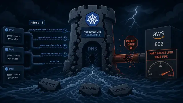 Why DNS Breaks Inside Kubernetes on AWS