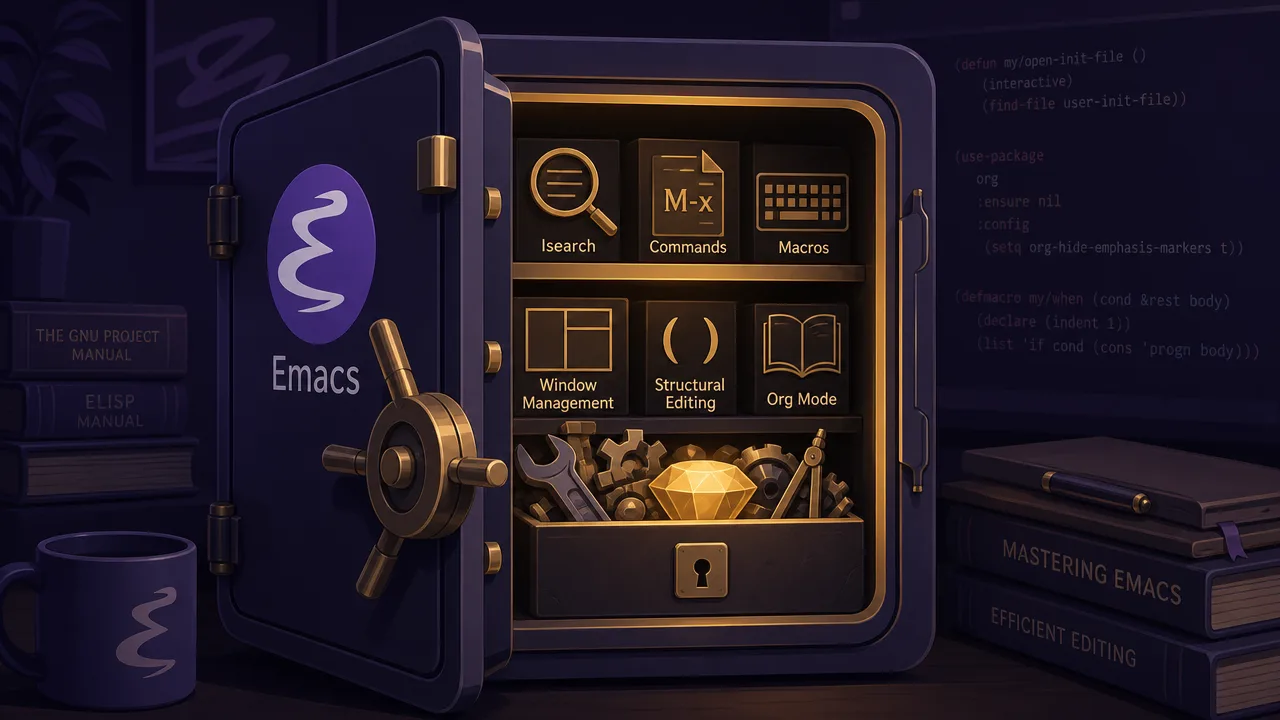 Unlocking Stock Emacs: Powerful Built-In Features You Aren't Using